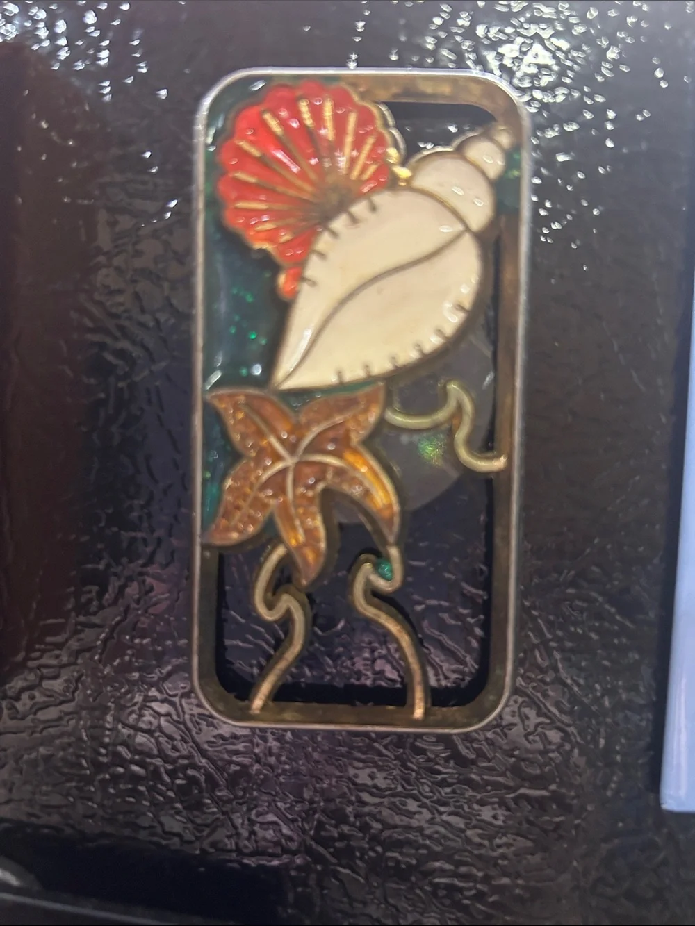 Vintage Hawaii Holland Enamel Sea Life Magnet Lot